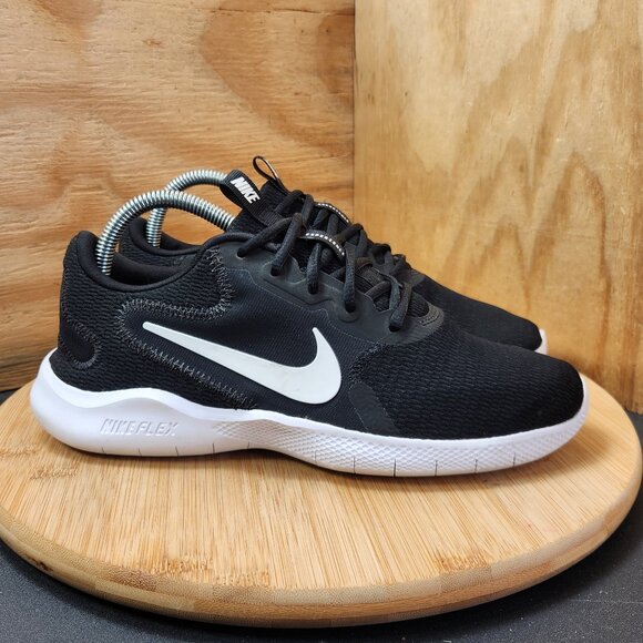 Nike Womens Flex Experience 12 Black Running Shoes Sneakers Size 8.5 - Picture 1 of 9